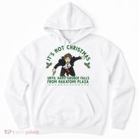 It's Not Christmas Until Hans Gruber Falls From Nakatomi Plaza Hoodie thumb 0