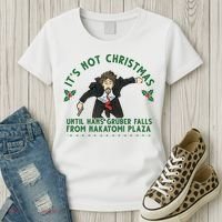 It's Not Christmas Until Hans Gruber Falls From Nakatomi Plaza Women's T-Shirt thumb 3