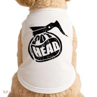 I Need Coffee Pot Head Design For Coffee Lovers Doggie Tank