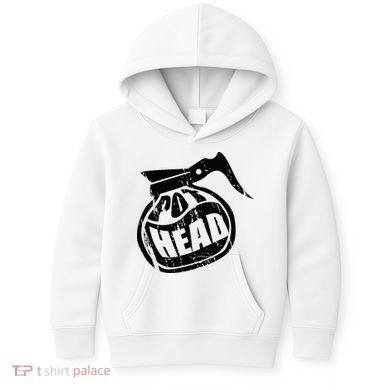 I Need Coffee Pot Head Design For Coffee Lovers Kids Hoodie