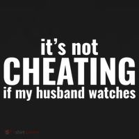 It's Not Cheating If My Husband Watches Funny Saying Women's Hoodie thumb 2
