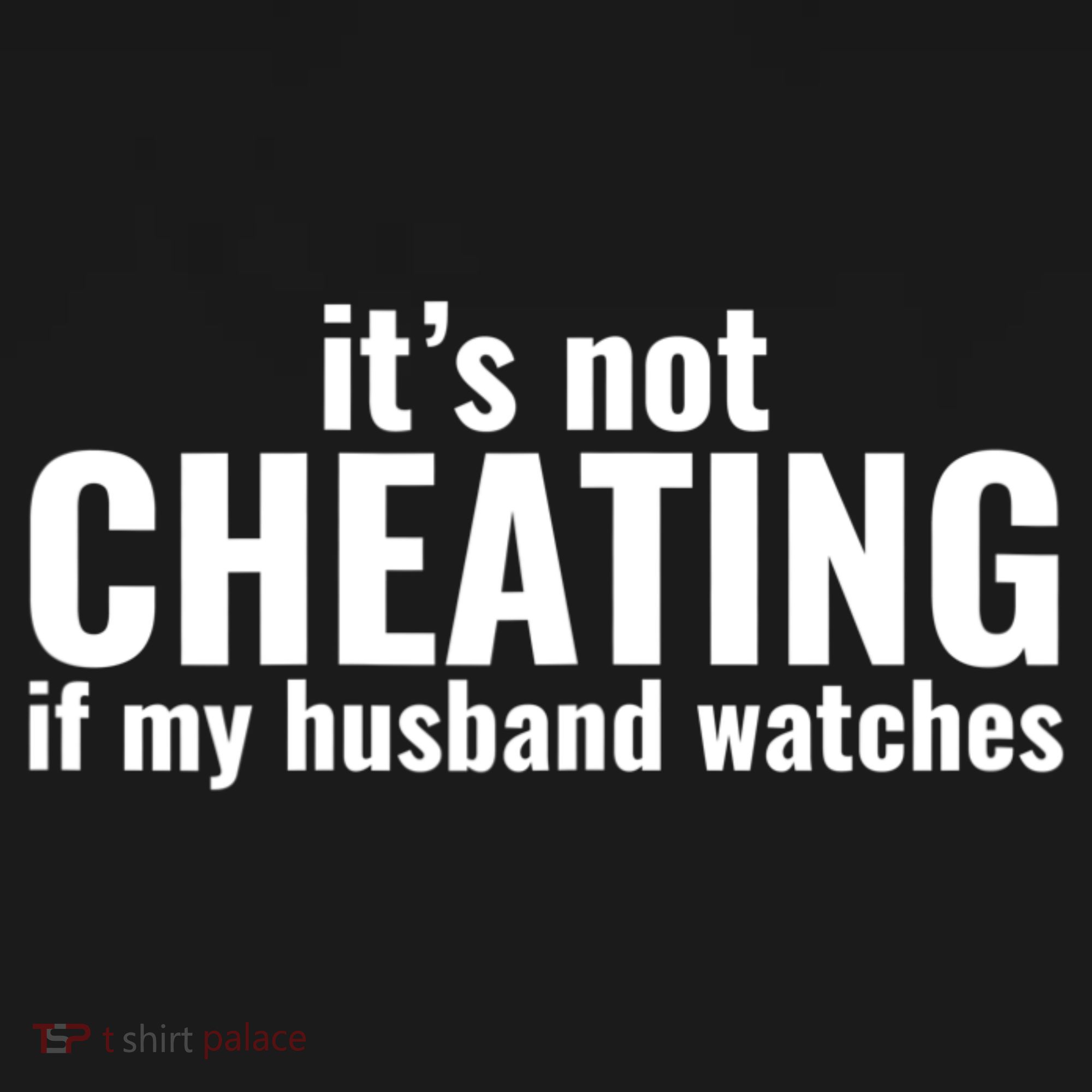 It's Not Cheating If My Husband Watches Funny Saying Women's Tank Top
