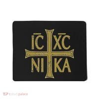 Icxc Nika Christogram Cross Orthodox Christian Discreet Mousepad thumb 0