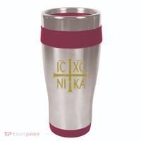 Icxc Nika Christogram Cross Orthodox Christian Discreet 16oz Travel Tumbler thumb 0