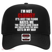 I'm Not Clumsy It's Just The Flor Hates Me Funny Hat thumb 0