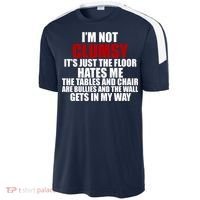 I'm Not Clumsy It's Just The Flor Hates Me Funny Sport-Tek Competitor United Soccer Jersey thumb 2