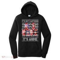 Its Not Cartoons Its Anime Ugly Christmas Women's Hoodie thumb 0