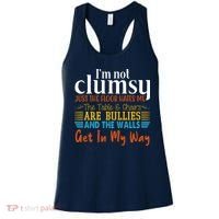 Im Not Clumsy Just The Floor Hates Me Funny Women's Tank Top thumb 0