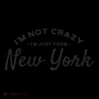 I'm Not Crazy I'm Just From New York Coffee Mug thumb 5