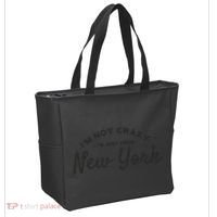 I'm Not Crazy I'm Just From New York Tote Bag thumb 2