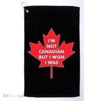 Im Not Canadian But I Wish I Was Golf Towel thumb 0