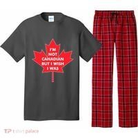 Im Not Canadian But I Wish I Was Pajama Set thumb 0