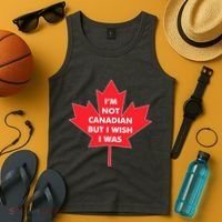 Im Not Canadian But I Wish I Was Tank Top thumb 4