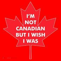 Im Not Canadian But I Wish I Was Santa Hat thumb 1