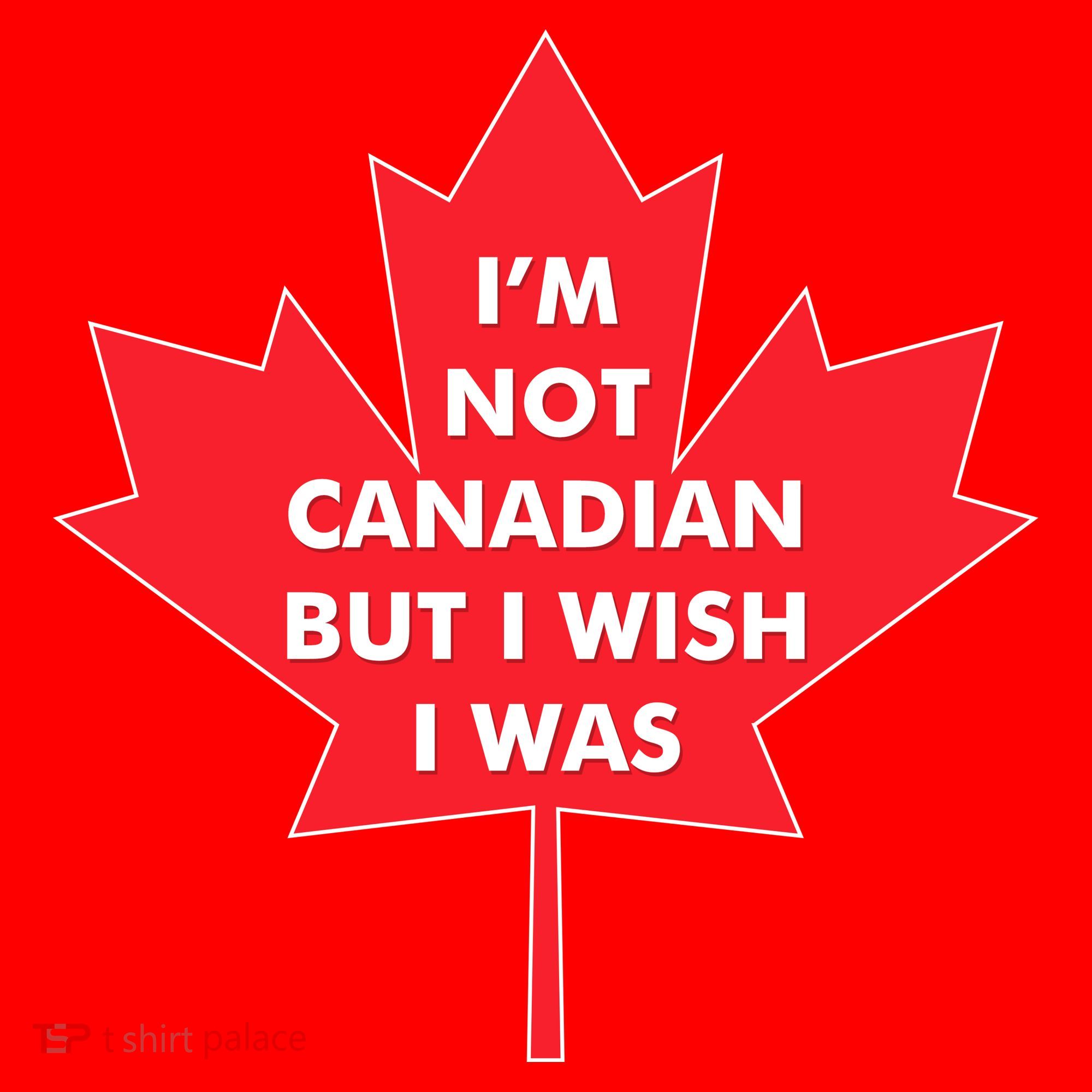 Im Not Canadian But I Wish I Was Santa Hat
