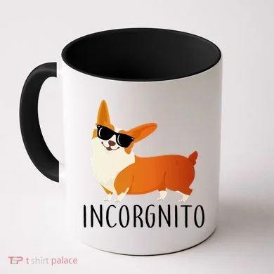 Incorgnito Corgi Dog Coffee Mug