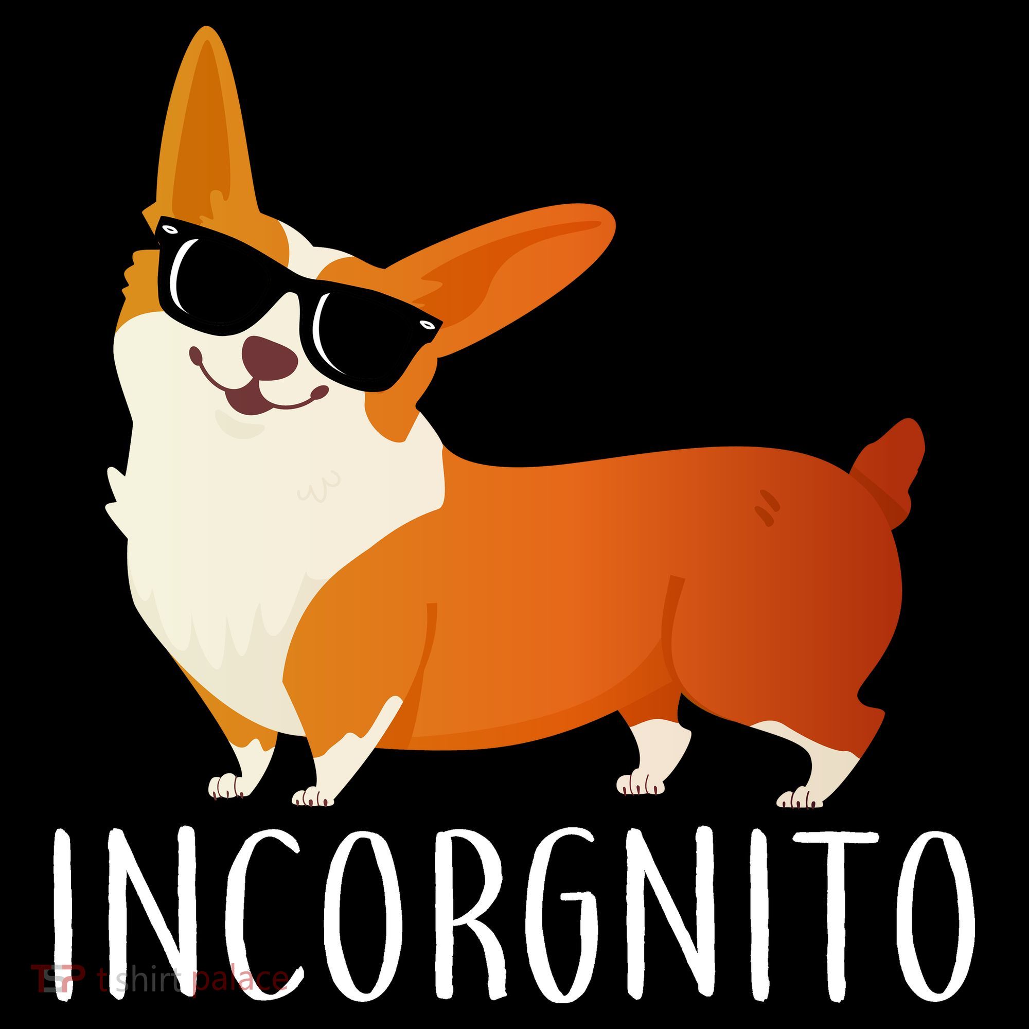 Incorgnito Corgi Dog Ornament
