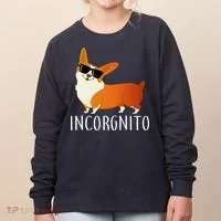Incorgnito Corgi Dog Women's Sweatshirt thumb 0
