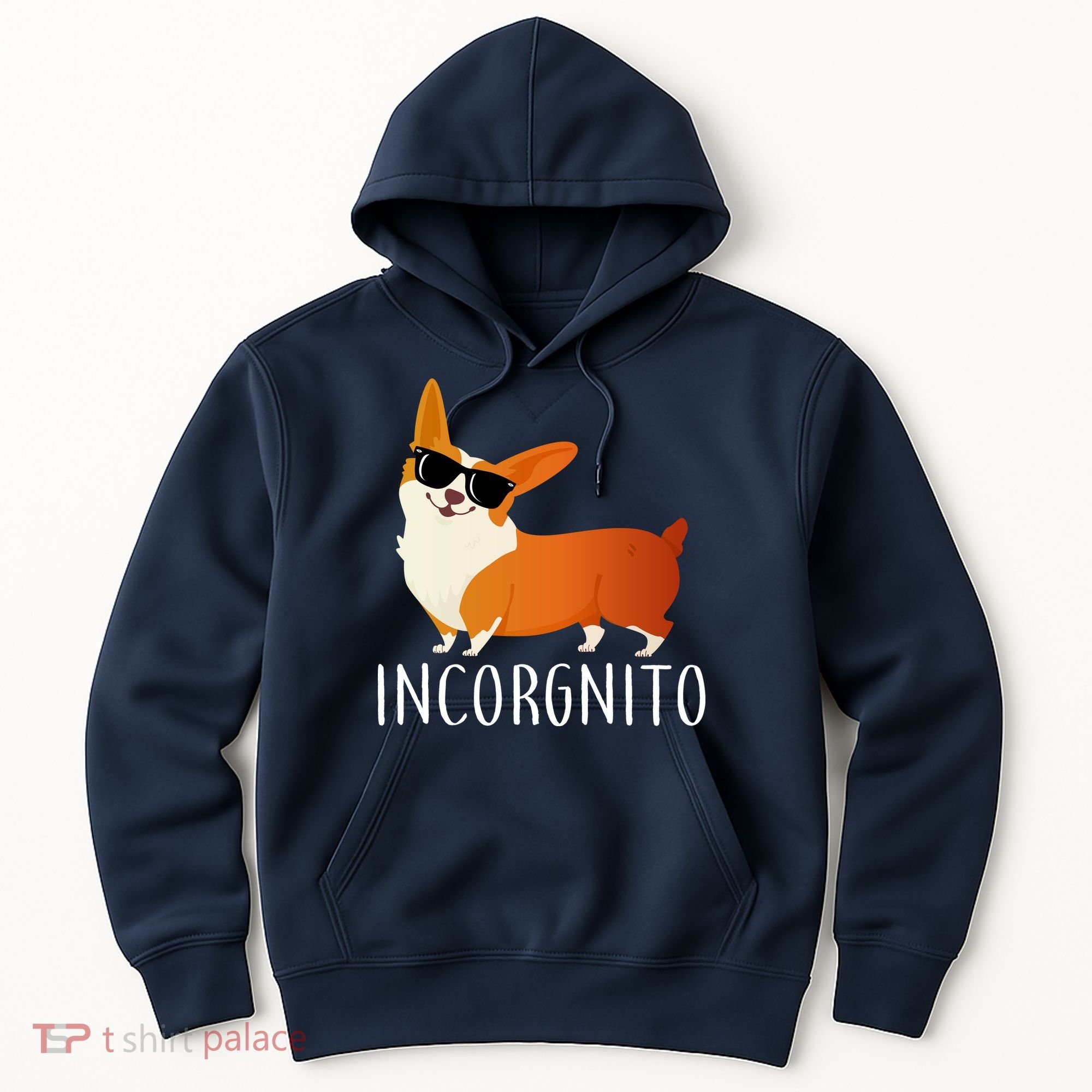 Incorgnito Corgi Dog Hoodie