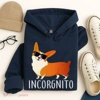 Incorgnito Corgi Dog Hoodie thumb 4
