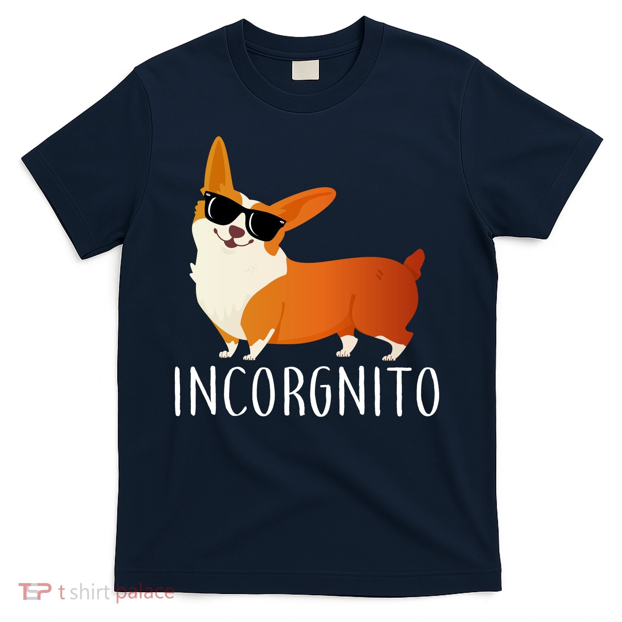 Incorgnito Corgi Dog T-Shirt