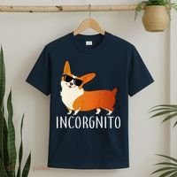 Incorgnito Corgi Dog T-Shirt thumb 2