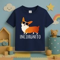 Incorgnito Corgi Dog Toddler T-Shirt thumb 3