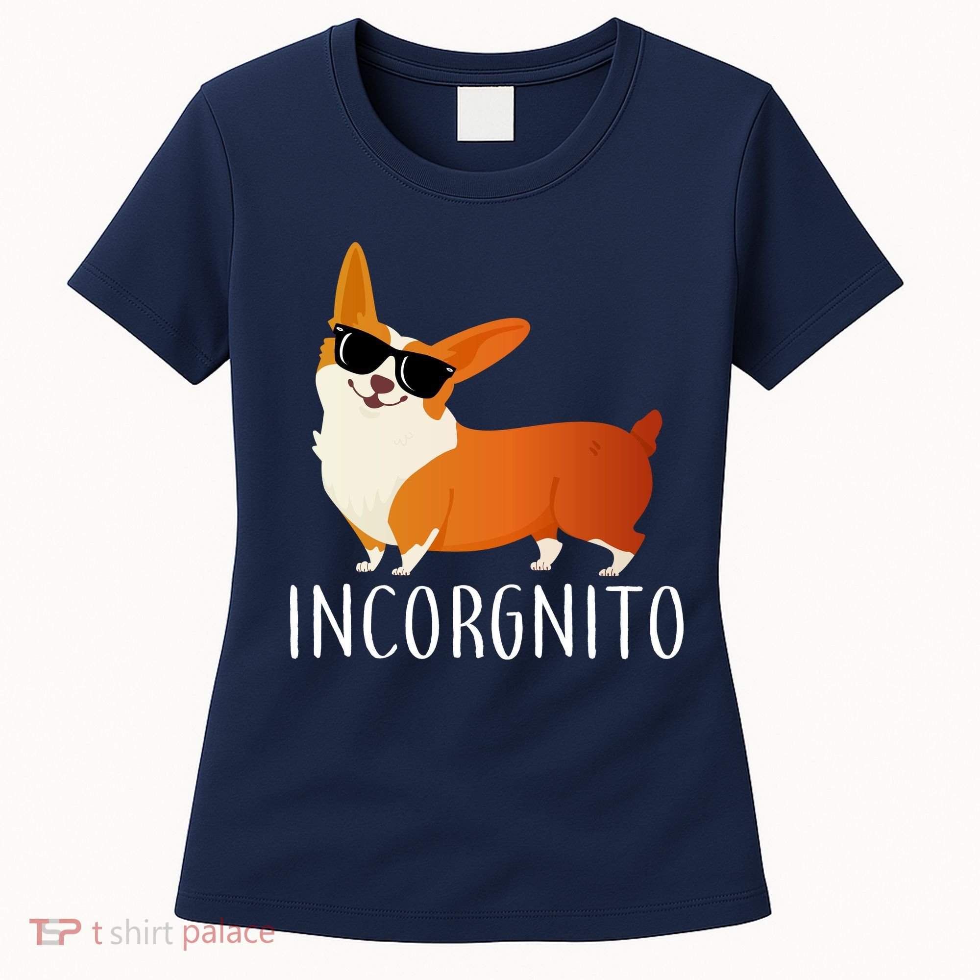 Incorgnito Corgi Dog Women's T-Shirt