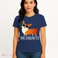 Incorgnito Corgi Dog Women's T-Shirt thumb 4