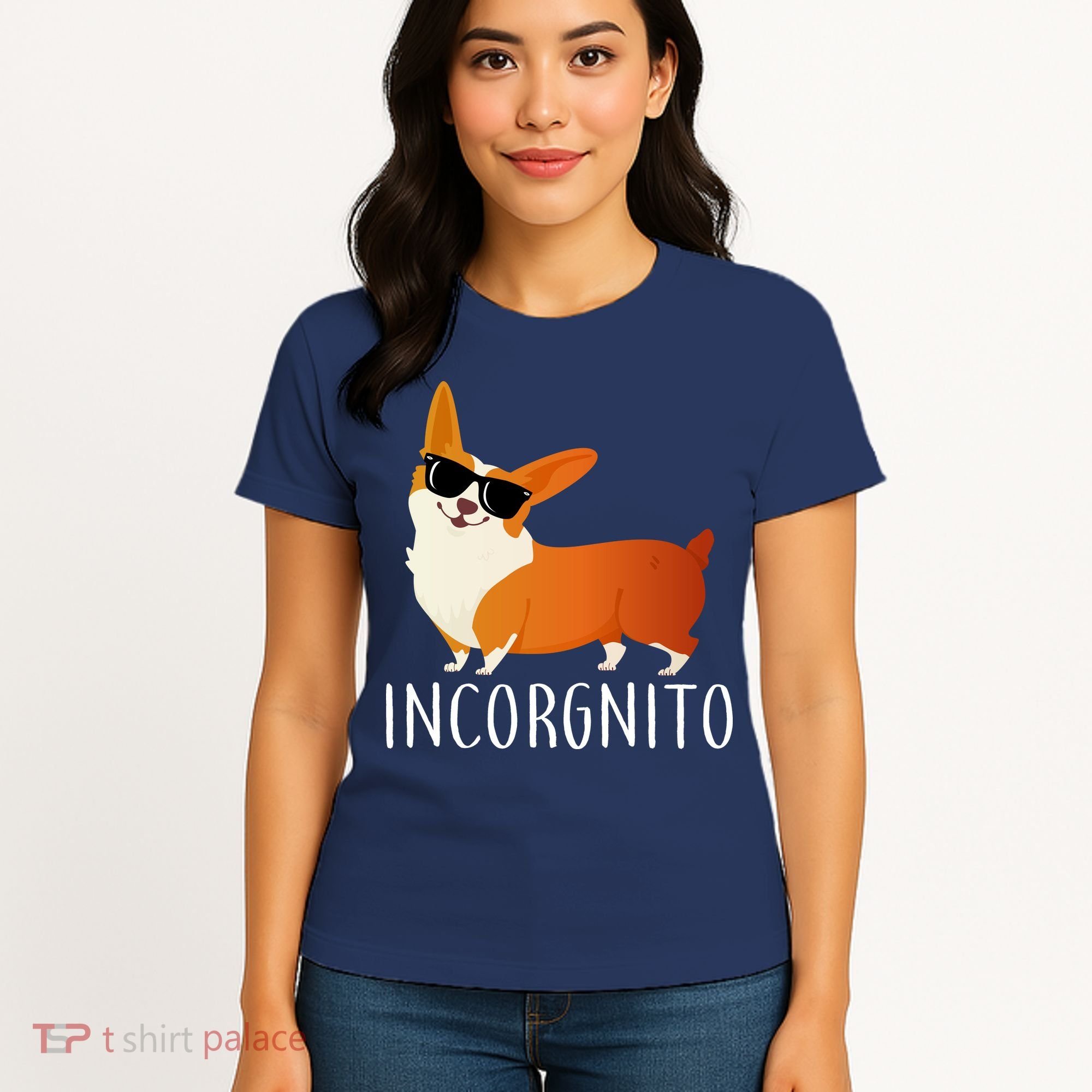 Incorgnito Corgi Dog Women's T-Shirt