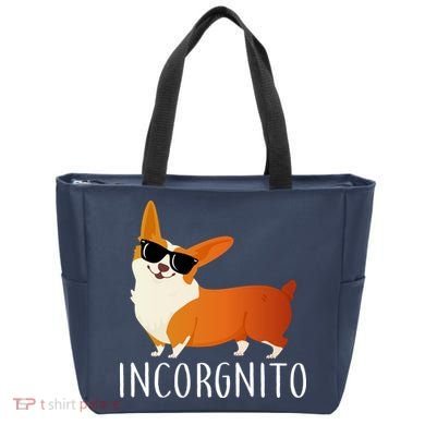 Incorgnito Corgi Dog Tote Bag