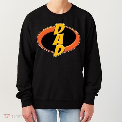 Incredible Dad Family Superhero Women's Sweatshirt