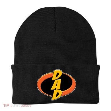 Incredible Dad Family Superhero Beanie