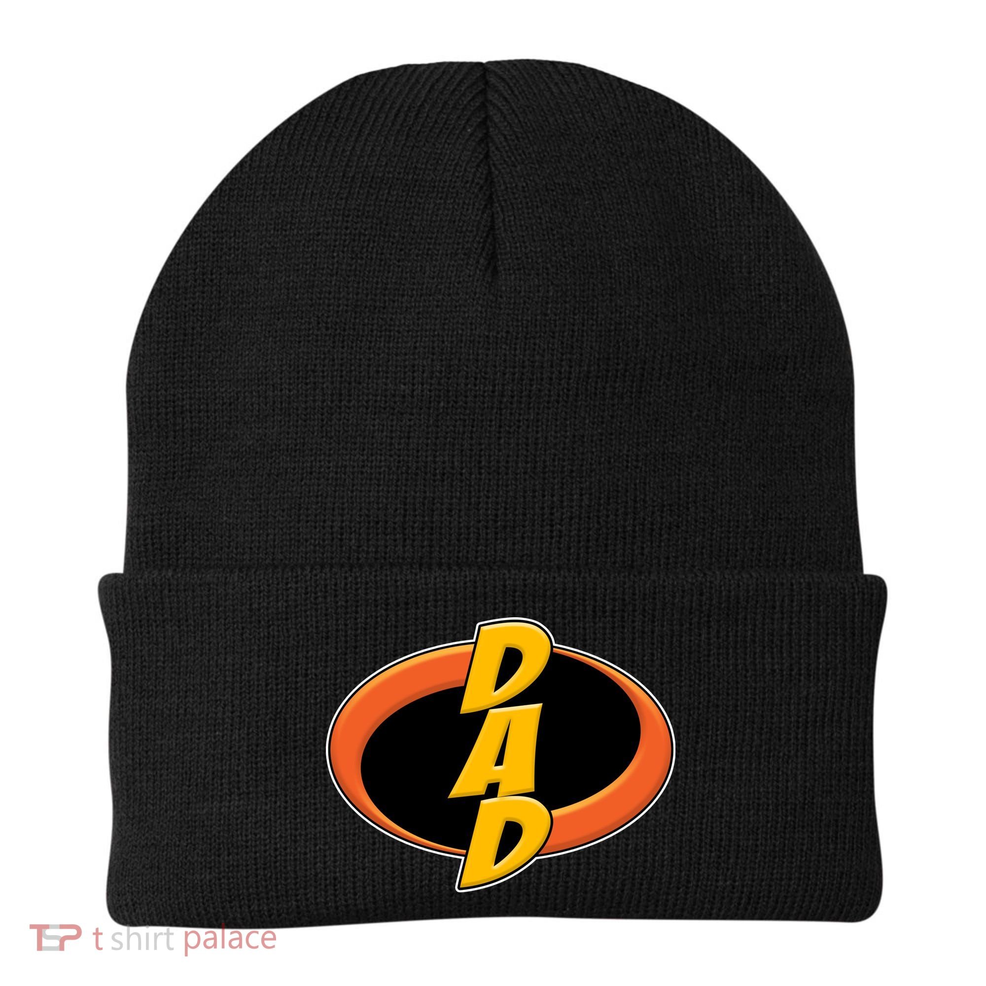 Incredible Dad Family Superhero Beanie