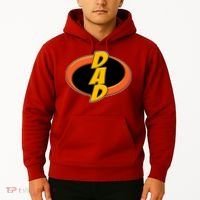 Incredible Dad Family Superhero Hoodie thumb 2