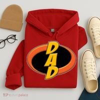 Incredible Dad Family Superhero Hoodie thumb 4