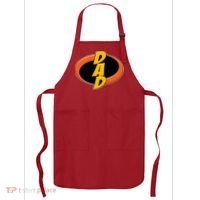 Incredible Dad Family Superhero Apron thumb 0