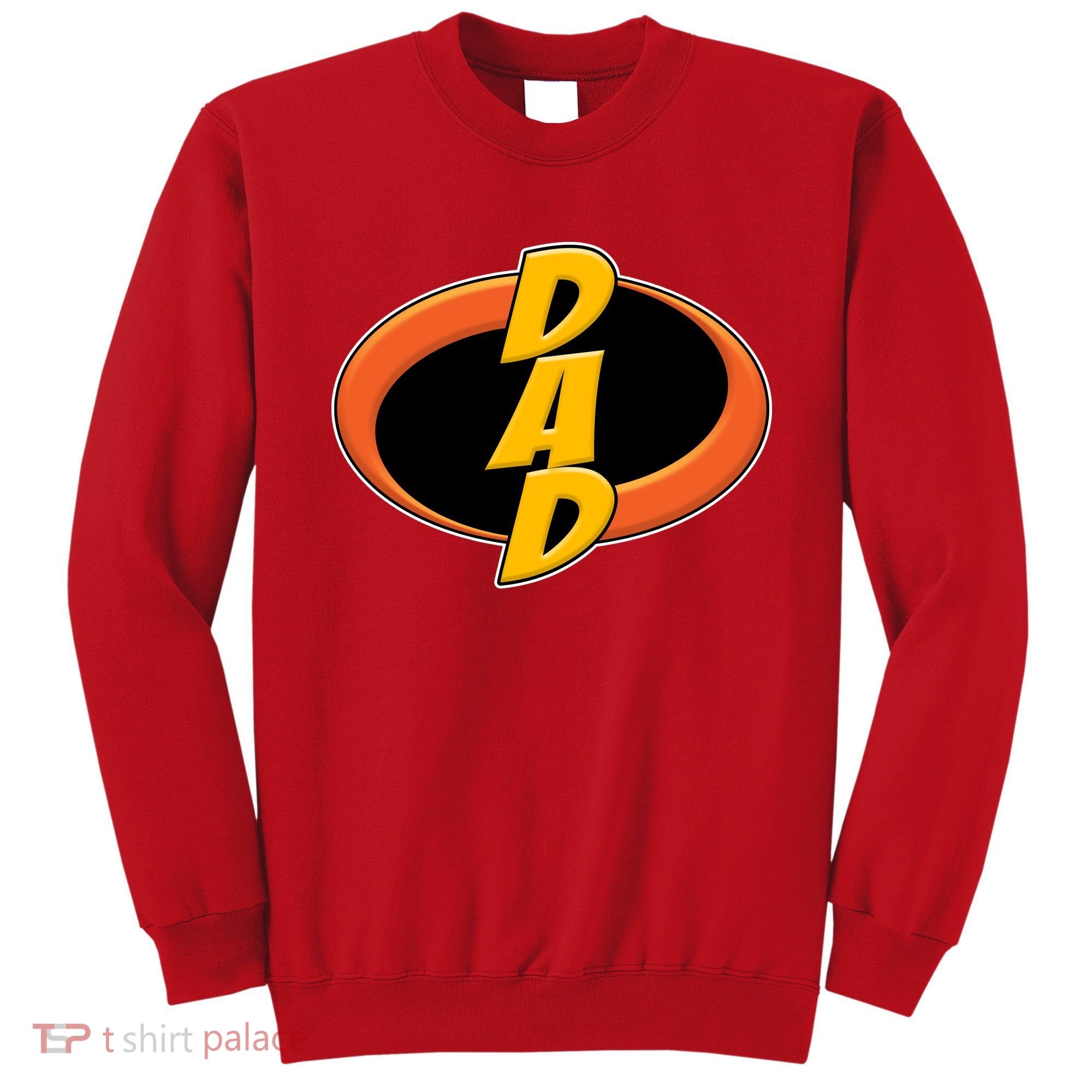 Incredible Dad Family Superhero Sweatshirt