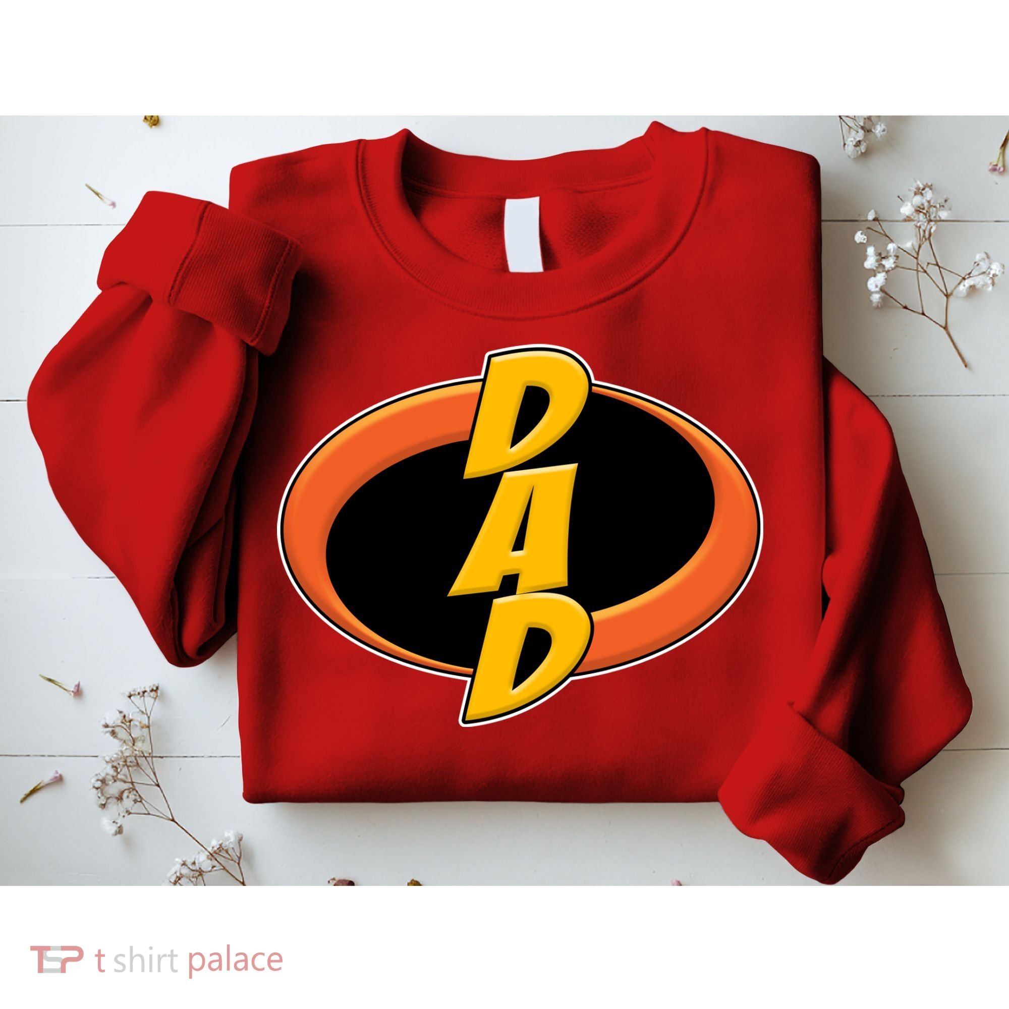Incredible Dad Family Superhero Sweatshirt