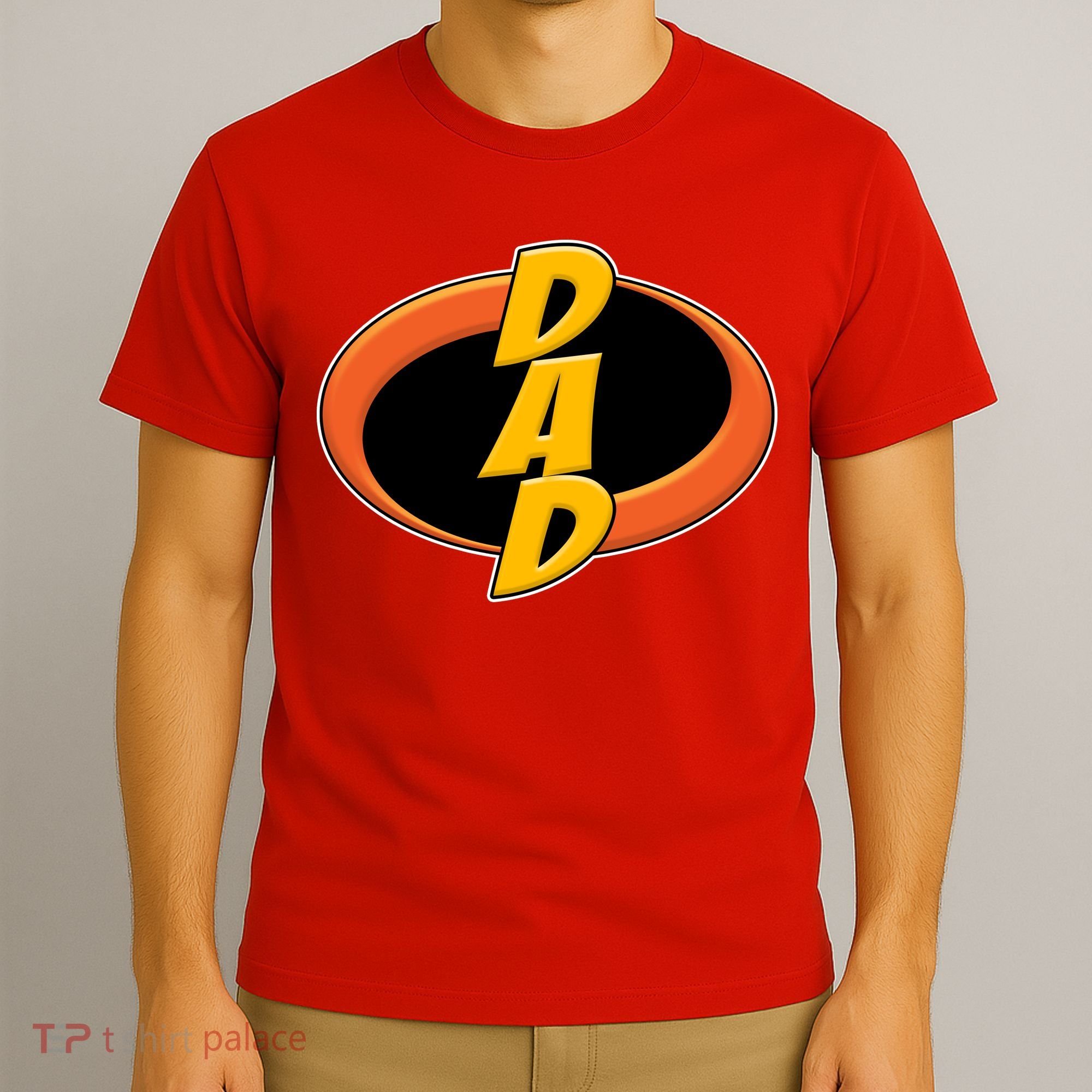 Incredible Dad Family Superhero T-Shirt