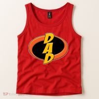 Incredible Dad Family Superhero Tank Top thumb 2