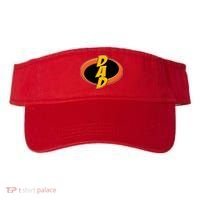 Incredible Dad Family Superhero Visor thumb 0