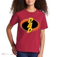 Incredible Dad Family Superhero Kids T-Shirt thumb 2