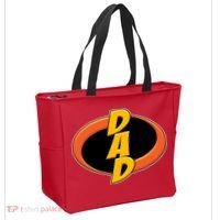Incredible Dad Family Superhero Tote Bag thumb 2