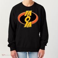 Incredible Mom Family Superhero Women's Sweatshirt thumb 0