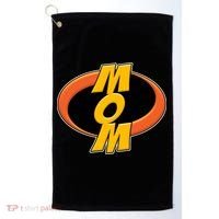 Incredible Mom Family Superhero Golf Towel thumb 0