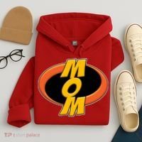 Incredible Mom Family Superhero Hoodie thumb 4