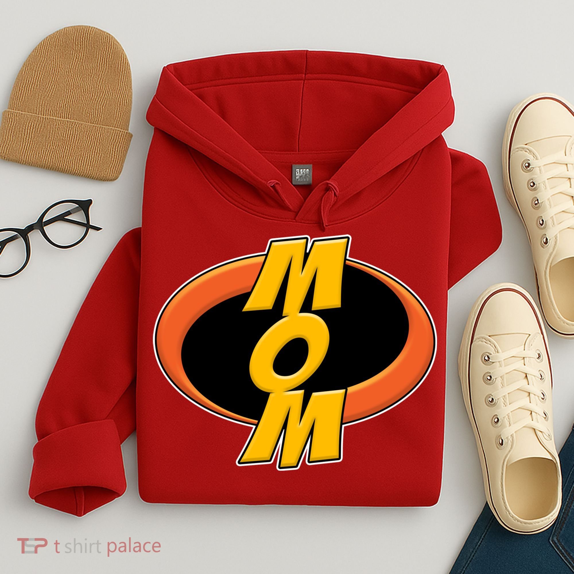 Incredible Mom Family Superhero Hoodie