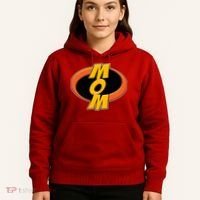 Incredible Mom Family Superhero Hoodie thumb 5