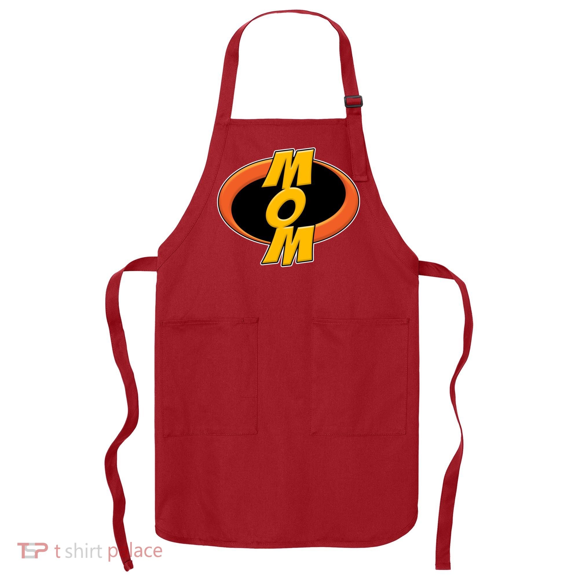 Incredible Mom Family Superhero Apron